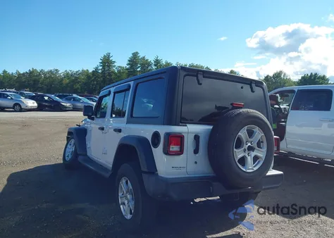 2018 Jeep Wrangler Unlimited Sport S 4X4 from USA, damaged, VIN 1C4HJXDN2JW252863